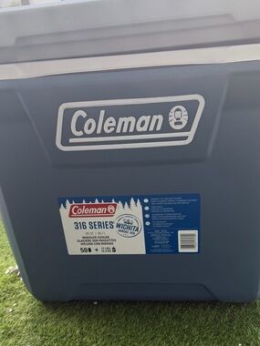 Coleman 316 Series Gray Wheeled Cooler